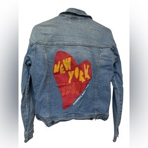Take Pride New York 1969 Stonewall Riots Blue Denim Jacket Unisex